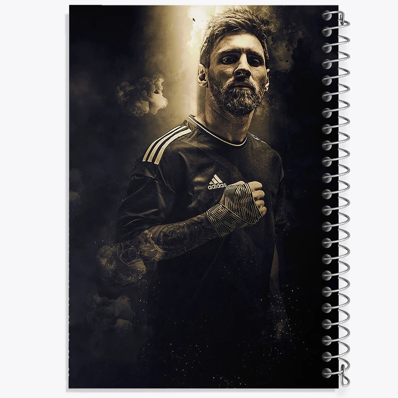 دفتر لیست خرید 50 برگ خندالو طرح لیونل مسی کد F2152