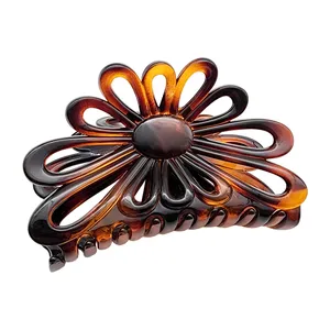 کلیپس مو زنانه مدل گل بابونه كد KLP974-SH