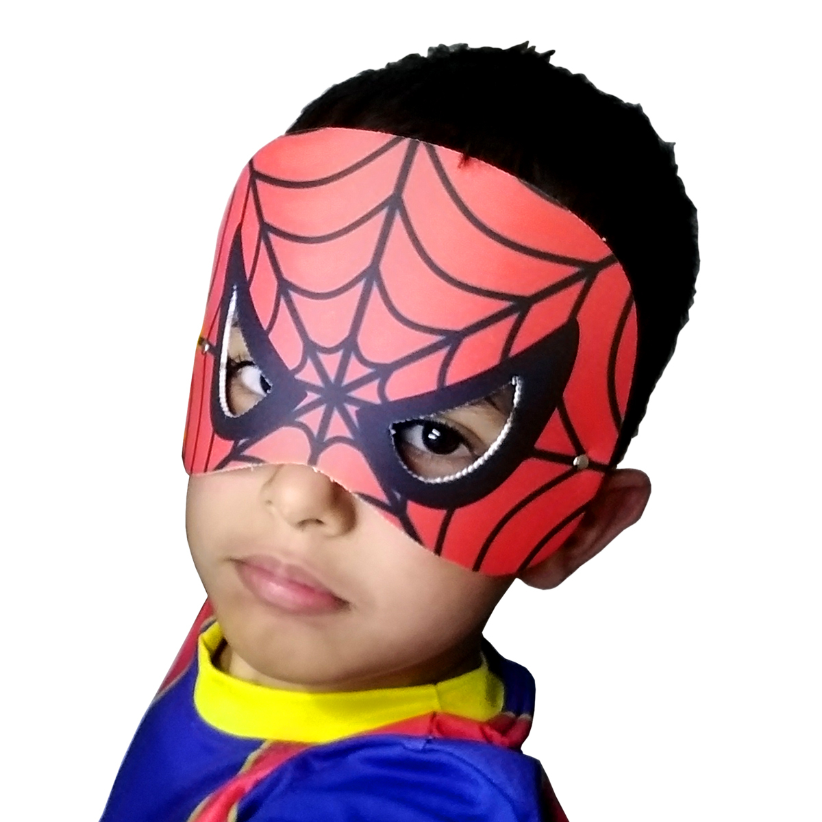 ماسک ایفای نقش مدل نقاب مردعنکبوتی و مردآهنین و هالک و بتمن بسته 4 عددی