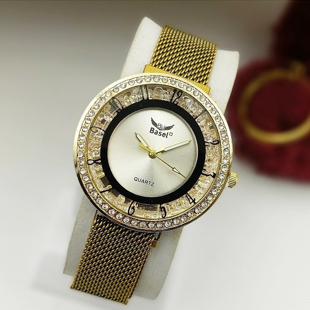 ساعت مچی عقربه ای دخترانه بازل کد 01