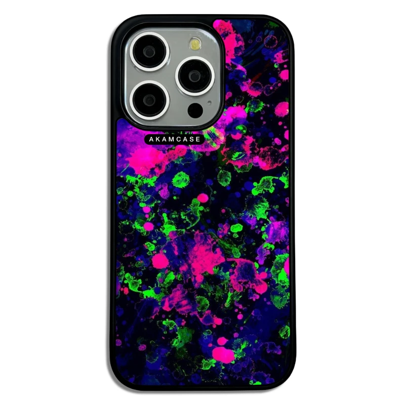 کاور آکام مدل AMC-WA15PRO-NEON-3 مناسب برای گوشی موبایل اپل iPhone 15 Pro