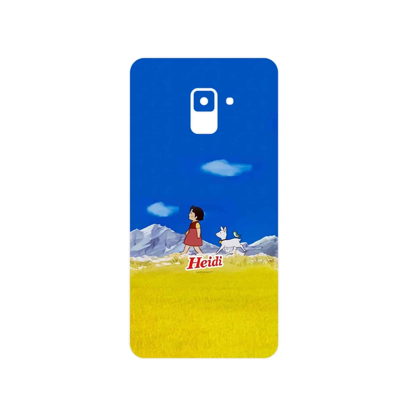 برچسب پوششی ماهوت مدل Heidi Girl of the Alps مناسب برای گوشی موبایل سامسونگ Galaxy A8 Plus 2018