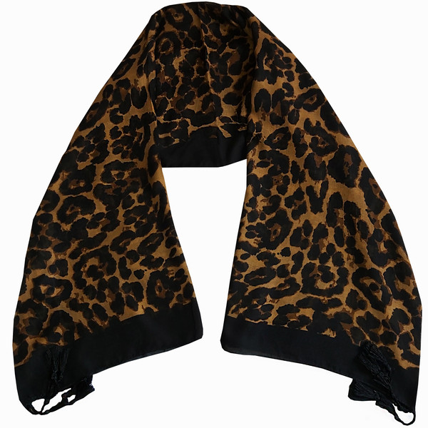 روسری زنانه مدل  Leopard Design x2021