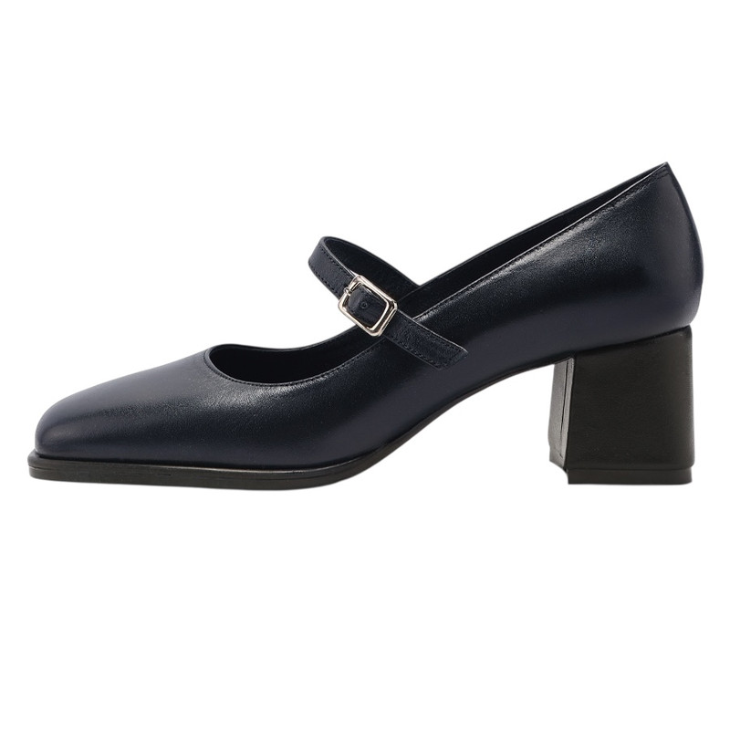 کفش پاشنه دار زنانه اورز مدل MARIBELWFK176 رنگ سرمه‌ای