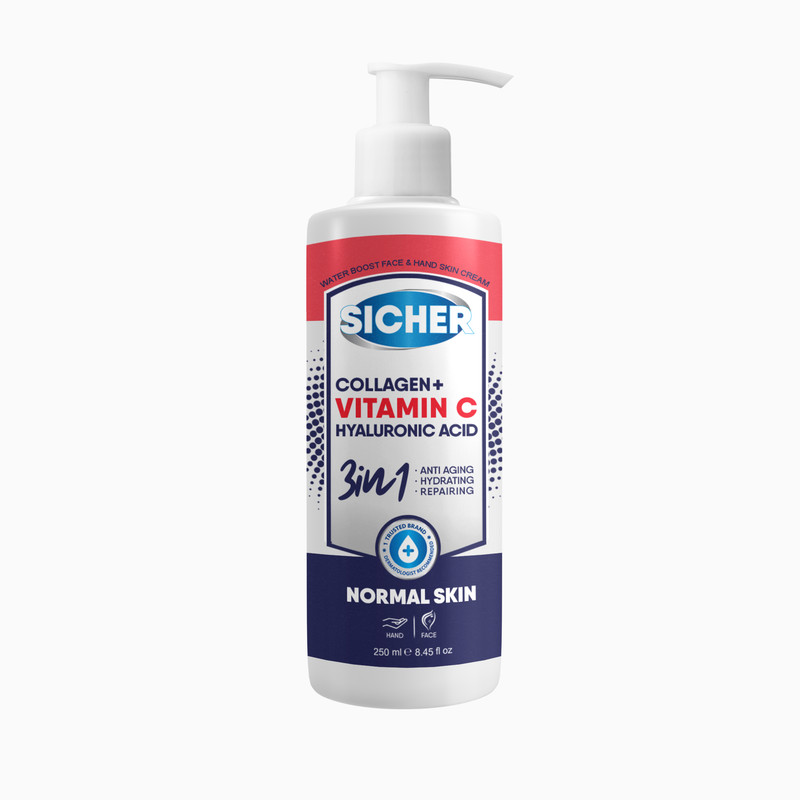 کرم آبرسان سیچر سری 3IN1 مدل VITAMIN C حجم 250 میلی لیتر