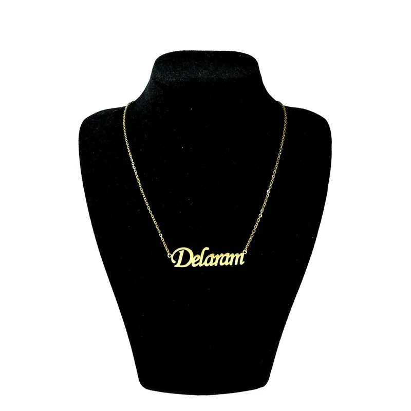 گردنبند زنانه آی جواهر مدل دلارام کد M1045