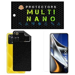 Multi Nano X-SFG Screen Protector For Xiaomi Poco X4 Pro 5G with back skin