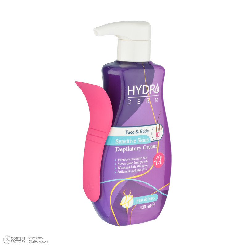 کرم موبر صورت و بدن هیدرودرم مدل Depilatory مناسب پوست های حساس حجم 330 میلی لیتر