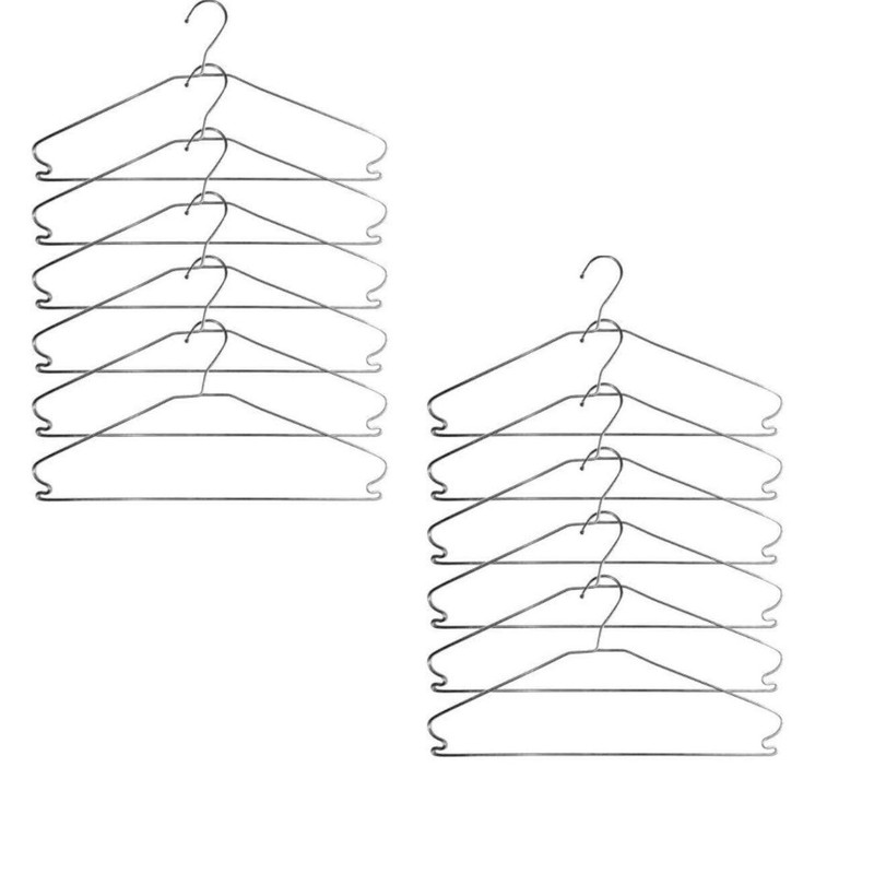 چوب لباسی لوکس کد 435123 بسته 12 عددی
