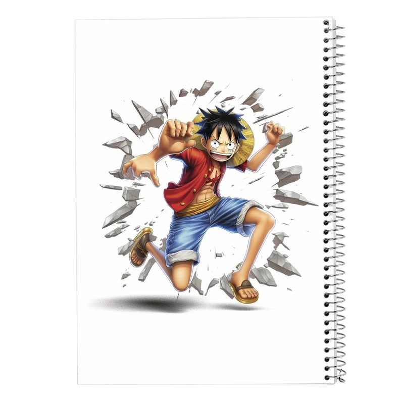 دفتر مشق 100 برگ مدوپد مدل وان پیس One Piece کد DF10756