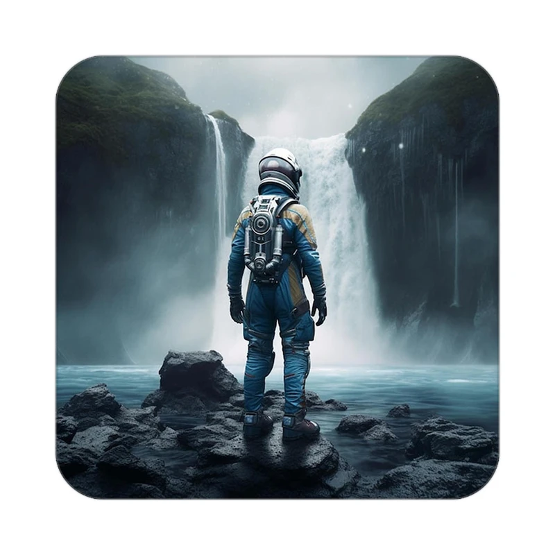 زیر لیوانی کاکتی طرح فضانورد مدل mp46062