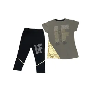 ست تی شرت و شلوار دخترانه مدل یاسمن