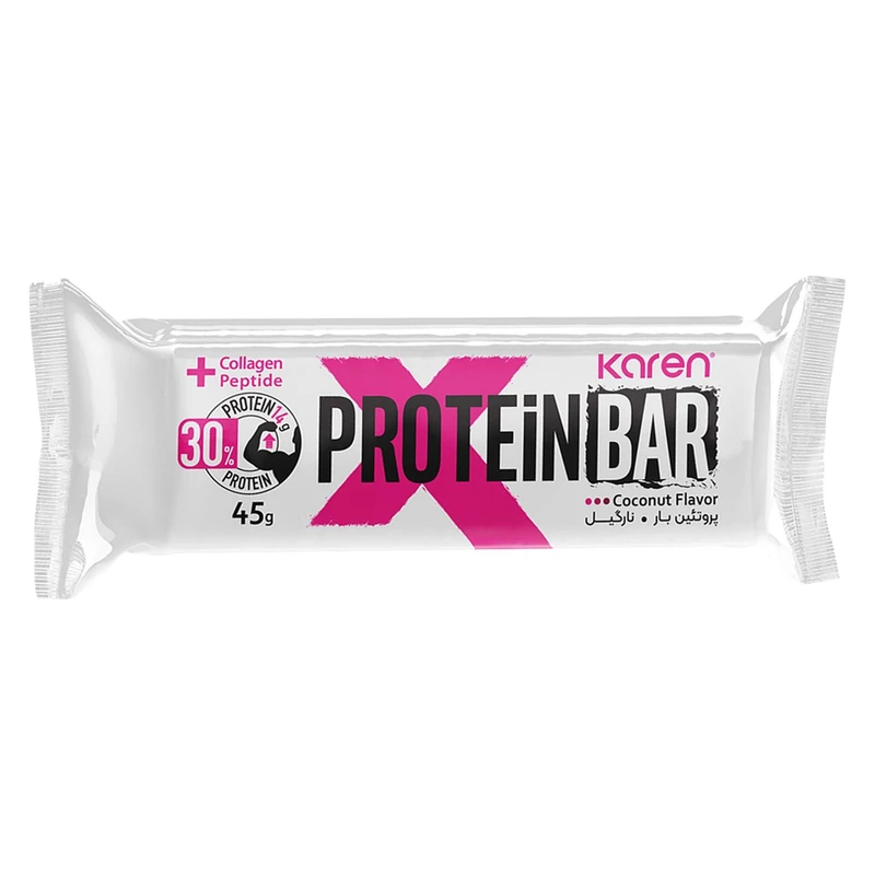 پروتئين بار با طعم نارگيل كارن-45 گرم