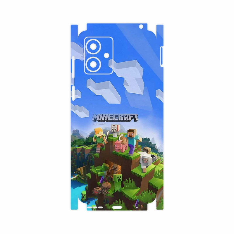 برچسب پوششی ماهوت مدل Minecraft_Game-FullSkin مناسب برای گوشی موبایل موتورولا Moto G14