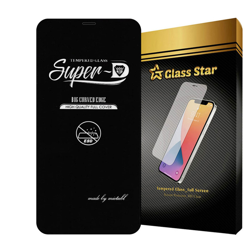 محافظ صفحه نمایش گلس استار مدل SUPERPLUSN مناسب برای گوشی موبایل اپل iPhone 12 / iPhone 12 Pro