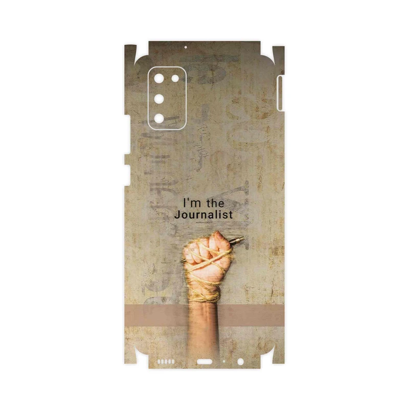برچسب پوششی ماهوت مدل Journalist-FullSkin مناسب برای گوشی موبایل سامسونگ Galaxy M02s