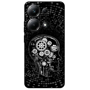 Megafone Human Robot 7428 Cover For Xiaomi Redmi Note 13 Pro 4G