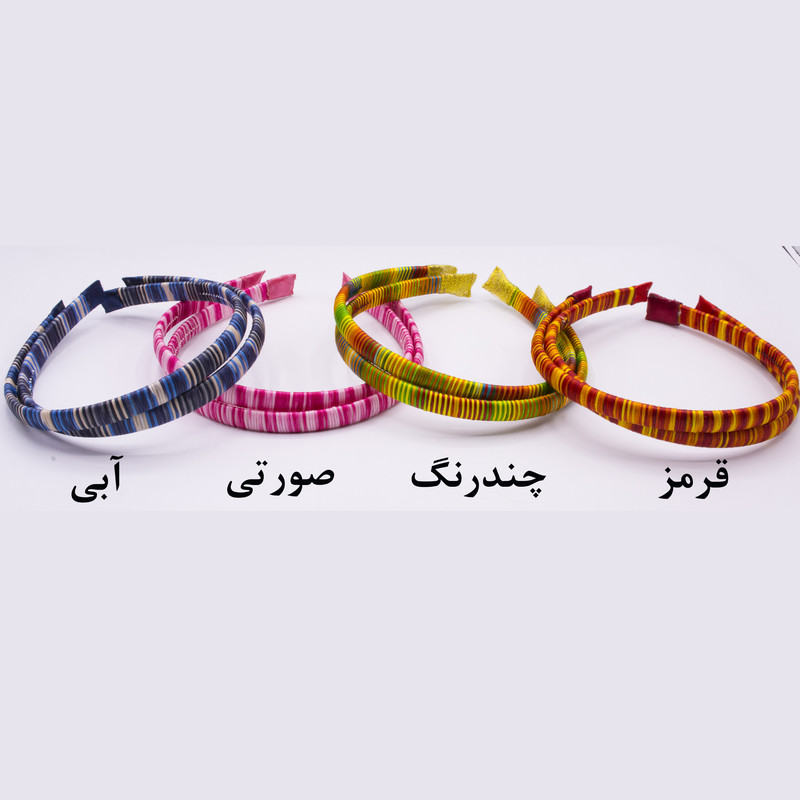 تل مو دخترانه مدل lorful