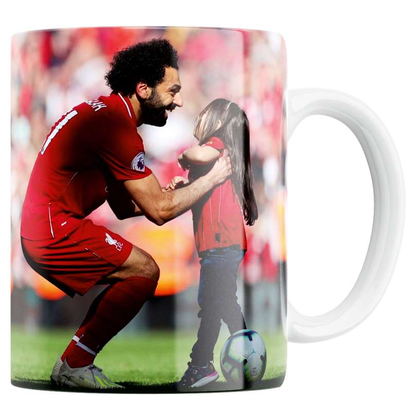 ماگ مدل محمد صلاح و خانواده لیورپول کد M0595
