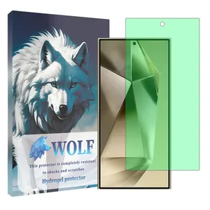 Wolf Tough model green light screen Protector Suitable for Samsung Galaxy S24 Ultra Mobile Phone