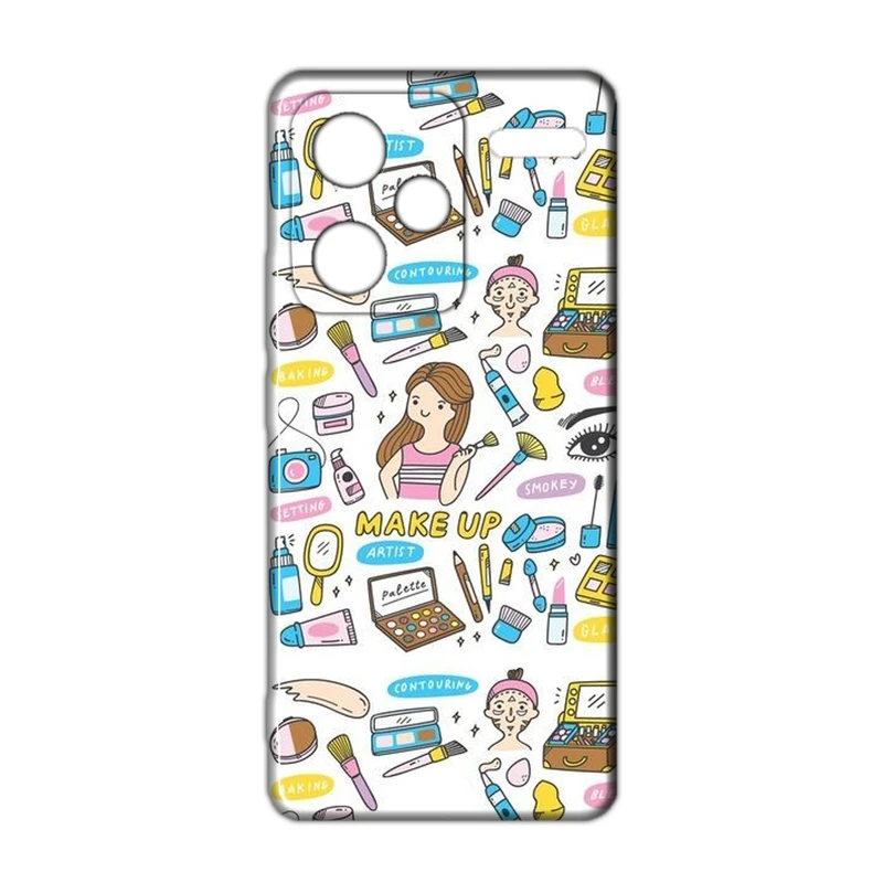 کاور مدل میکاپ کد 032 مناسب برای گوشی موبایل شیائومی Redmi Note 13 Pro Plus