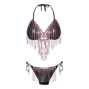 ست شورت و سوتین زنانه ریاش مدل دلبرانه عربی کد 9003