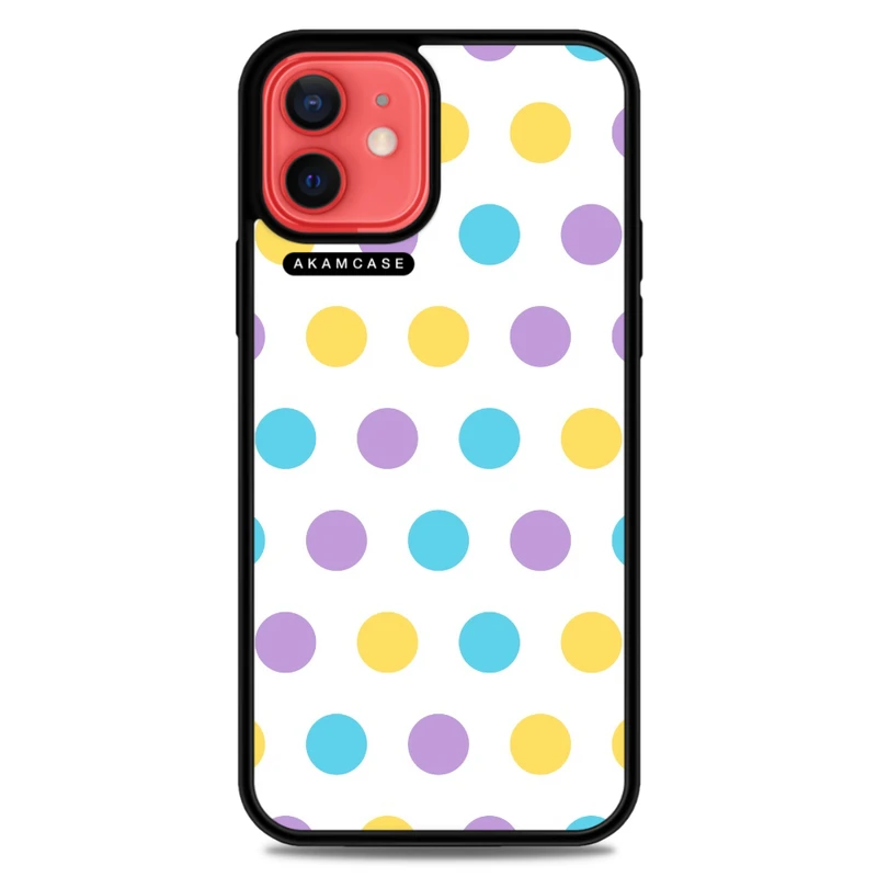 کاور آکام مدل AMC-WA12-PASTEL PATTERN6 مناسب برای گوشی موبایل اپل iPhone 12