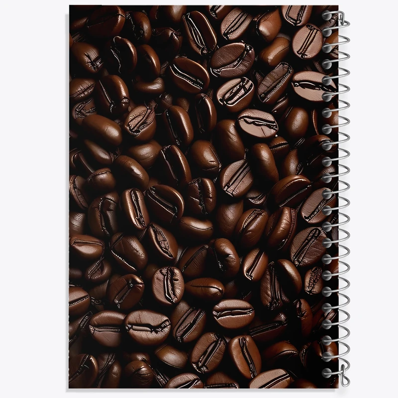 دفتر مشق 100 برگ خندالو طرح دانه های قهوه کد N5415