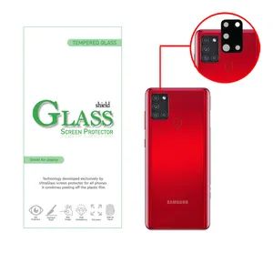  محافظ لنز دوربین شیلد گلس مدل LFUL مناسب برای گوشی موبایل سامسونگ Galaxy A21s