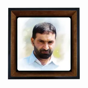 تابلو کاشی مبین ایده طرح شهید حسن تهرانی مقدم کد   X27  -  m934
