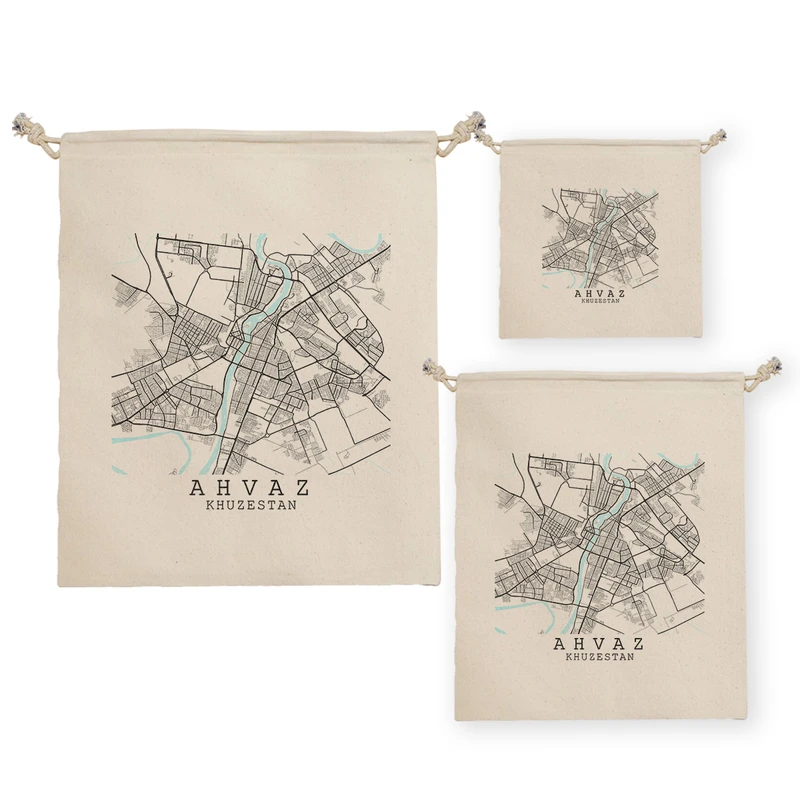 نظم دهنده ترمه طراحان ایده مدل نقشه شهر اهواز کد map0507 مجموعه سه عددی