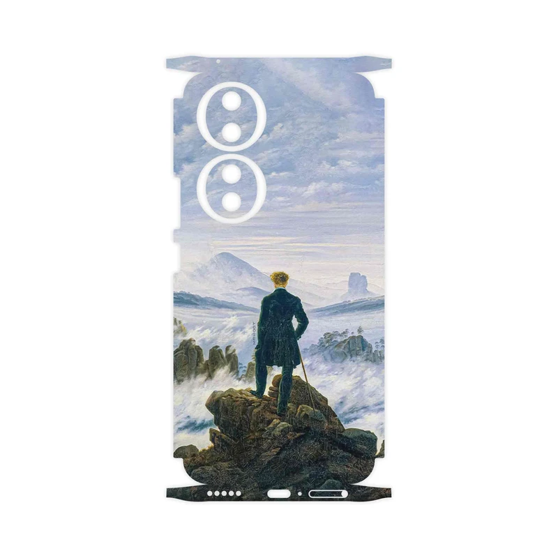 برچسب پوششی ماهوت مدل Wanderer above the Sea of Fog-FullSkin مناسب برای گوشی موبایل آنر 90