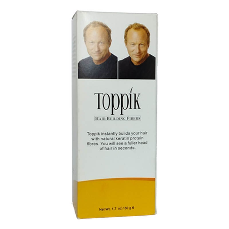 پودر پر پشت کنند مو تاپیک مدل 02 وزن 50 گرم رنگ مشکی