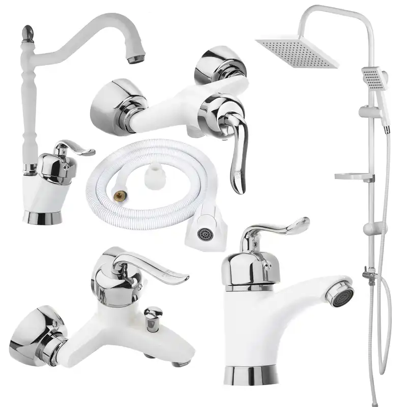 ست شیرآلات فراست پویا مدل بامبو مجموعه 6 عددی