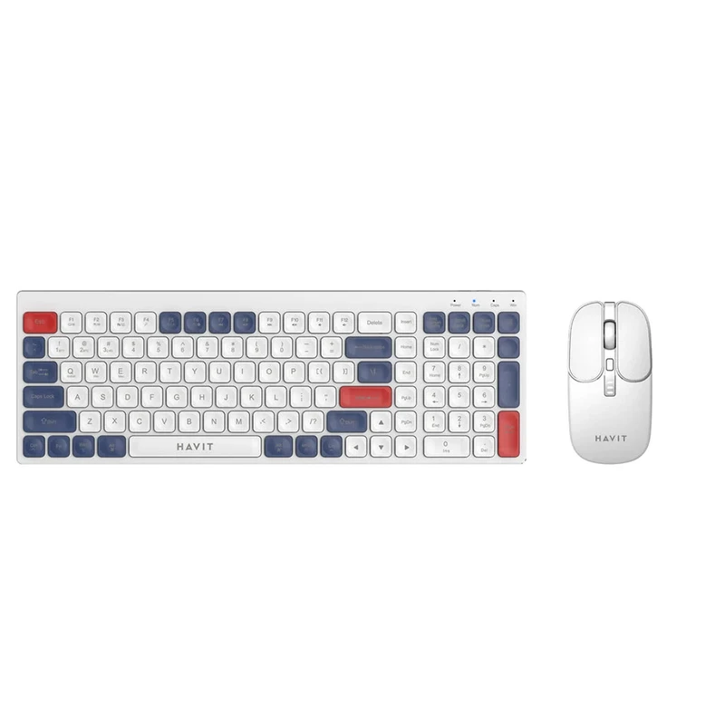 کیبورد و ماوس بی سیم هویت مدل KB830WB