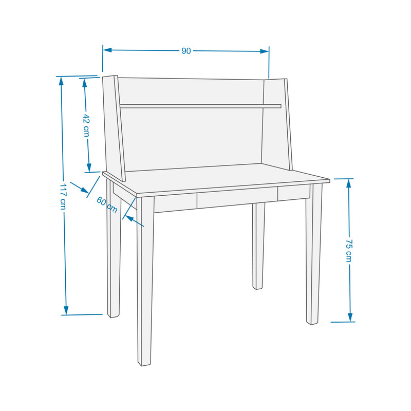 میز تحریر گنجینه مدل پندار