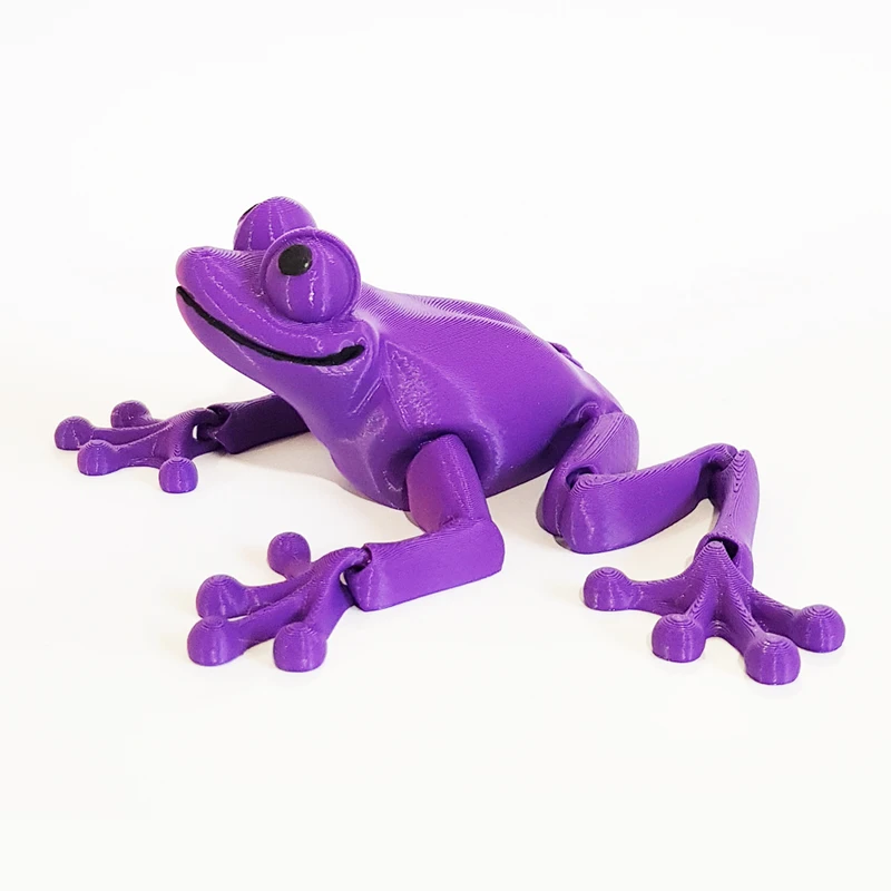 اکشن فیگور مدل قورباغه مفصل دار طول 15 سانتی متر