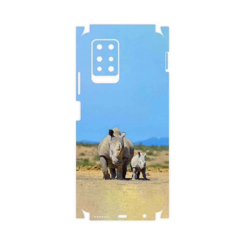 برچسب پوششی ماهوت مدل Rhino-FullSkin مناسب برای گوشی موبایل اینفینیکس Note 10 Pro