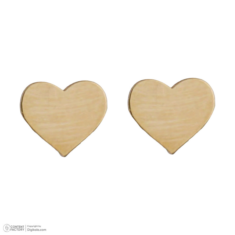 گوشواره طلا 18 عیار زنانه مایا ماهک مدل ME1178 طرح قلب