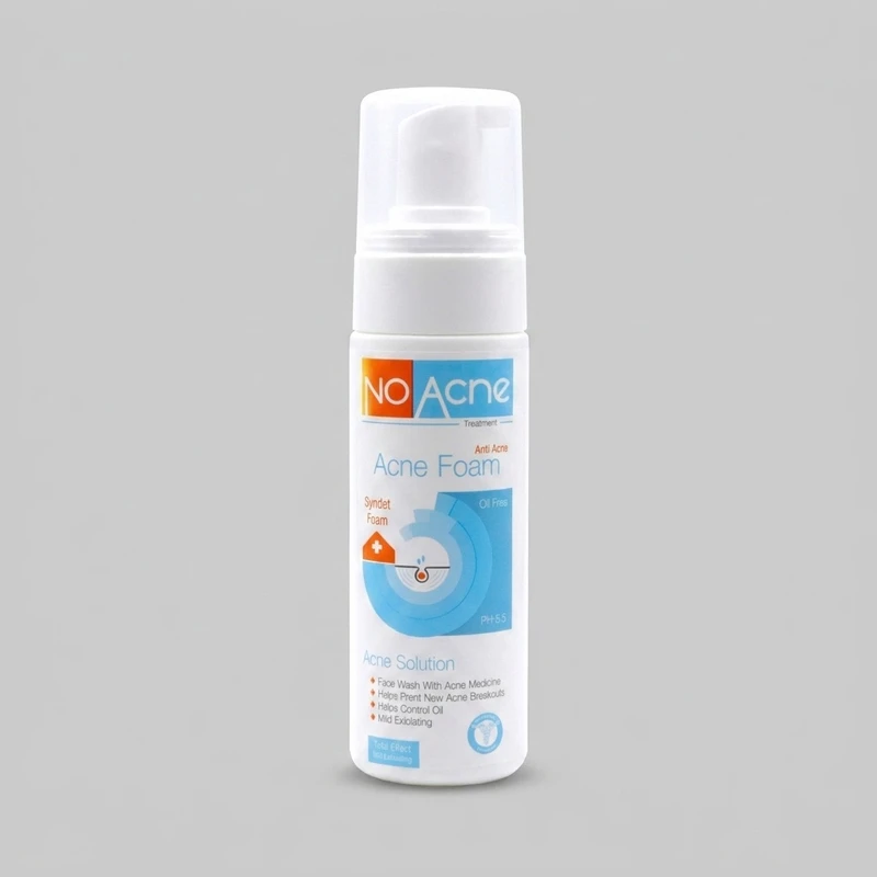 فوم پاک کننده صورت نوآکنه مدل ACNE FOAM حجم 150 میلی لیتر