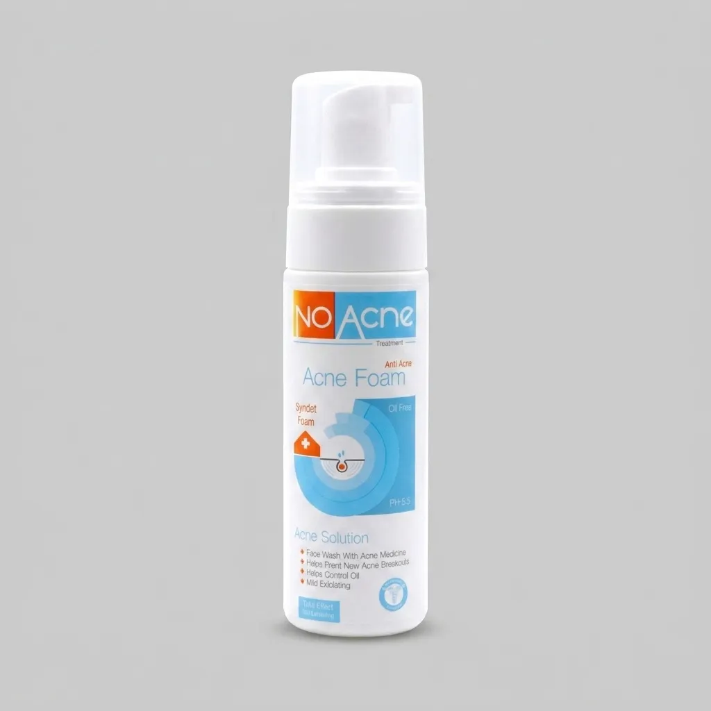 فوم پاک کننده صورت نوآکنه مدل ACNE FOAM حجم 150 میلی لیتر