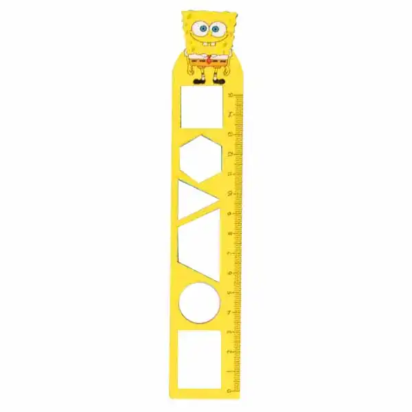 خط کش 15 سانتی متری طرح باب اسفنجی