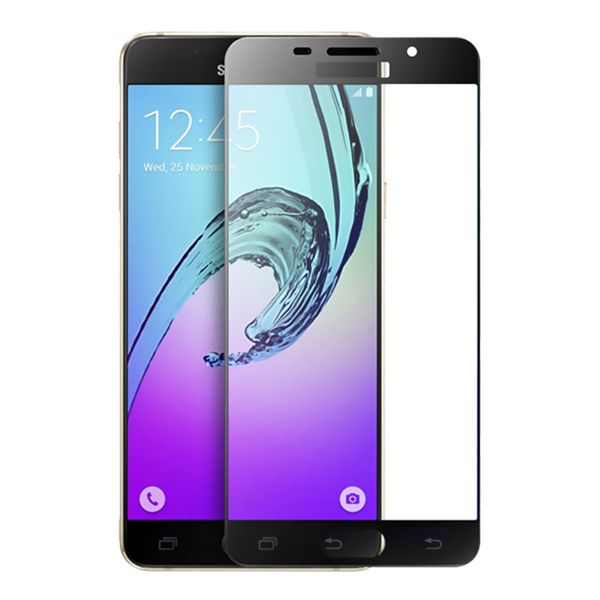 محافظ صفحه نمایش شیشه ای تمپرد مدل Full Cover مناسب برای گوشی موبایل سامسونگ Galaxy A7 2016 محافظ صفحه نمایش شیشه ای تمپرد مدل Full Cover مناسب برای گوشی موبایل سامسونگ Galaxy A7 2016