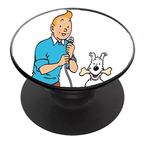 پایه نگهدارنده گوشی موبایل پاپ سوکت مدل تن تن کد Tintin 02
