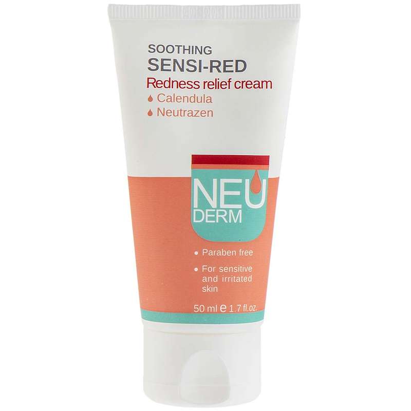 کرم ترمیم کننده نئودرم مدل Soothing Sensi-Red حجم 50 میلی لیتر