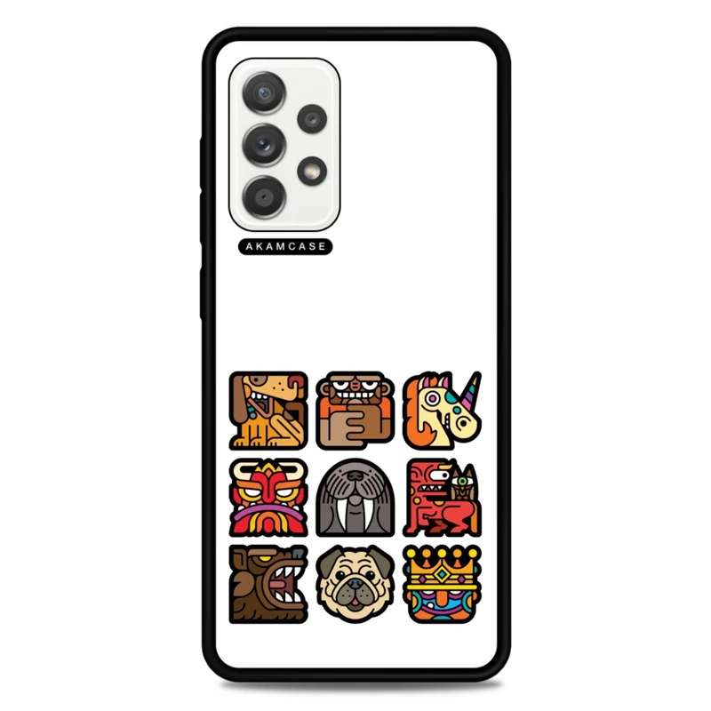 کاور آکام مدل AMC-WSGA52-MODERN CULTURE-6 مناسب برای گوشی موبایل سامسونگ Galaxy A52