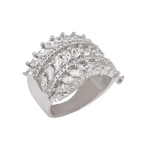 انگشتر نقره زنانه مدل 21025