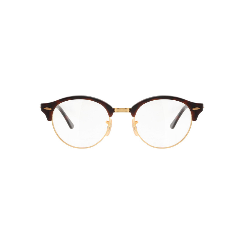 فریم عینک طبی کلاب مستر (Clubmaster) ری بن مدل 0RX4246V-2372-49 مناسب برای صورت مستطیل، مربع، مثلث و بیضی