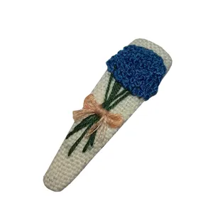 گیره مو زنانه مدل گل 02