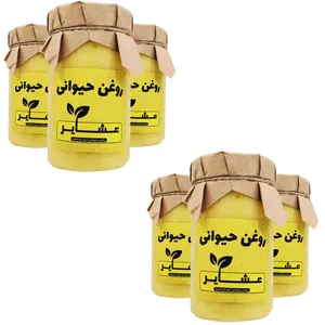 روغن حیوانی کرمانشاهی عشایر - 1 کیلوگرم بسته 6 عددی